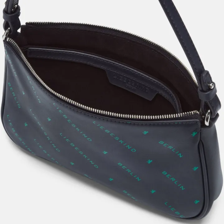 Schoudertassen|Crossbody>Liebeskind Monogram Crossbody S dress blues