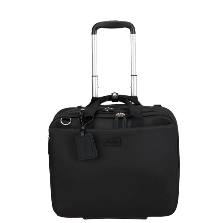 Handbagage Trolleys|Laptop Trolleys>Lipault 4BIZ Rolling Tote black