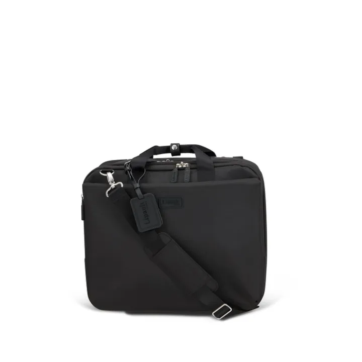 Handbagage Trolleys|Laptop Trolleys>Lipault 4BIZ Rolling Tote black