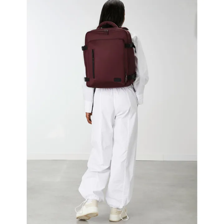 Kleine Reistassen|Handbagage Reistassen>Lipault City Plume Travel Backpack bordeaux