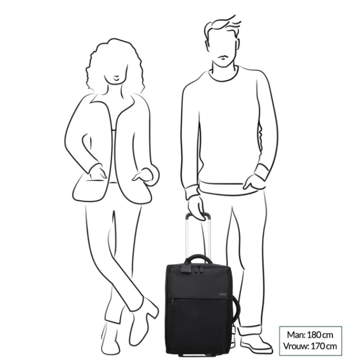 Handbagage Trolleys|Handbagage Koffers>Lipault Foldable Plume Cabin bordeaux
