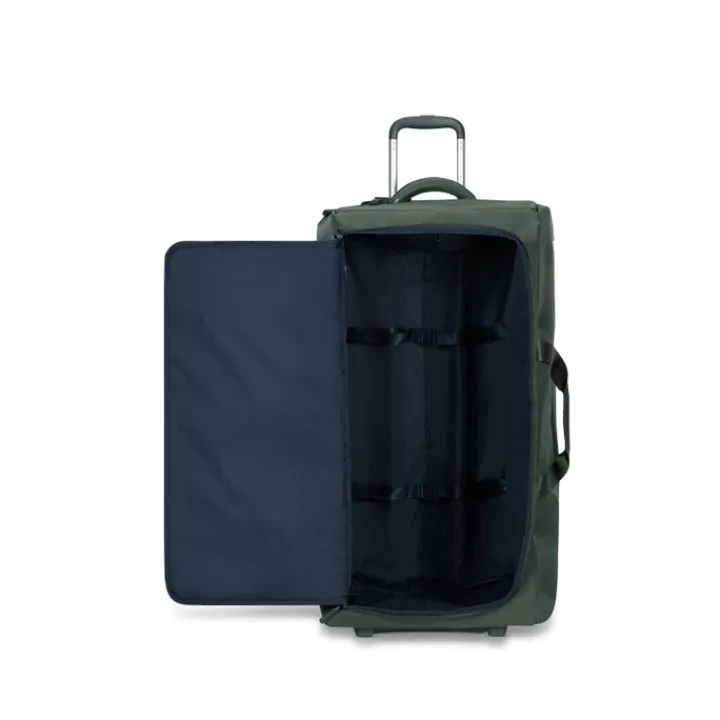 Grote Reistassen|Heren Reistassen>Lipault Foldable Plume Duffle/Wheels khaki
