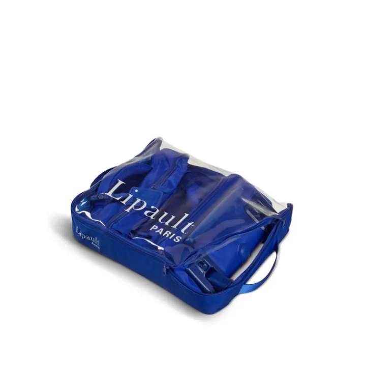Handbagage Trolleys|Underseaters>Lipault Foldable Plume Mini Cabin magnetic blue