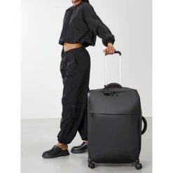 Zachte Koffers|Reiskoffers>Lipault Lost In Berlin Long Trip black