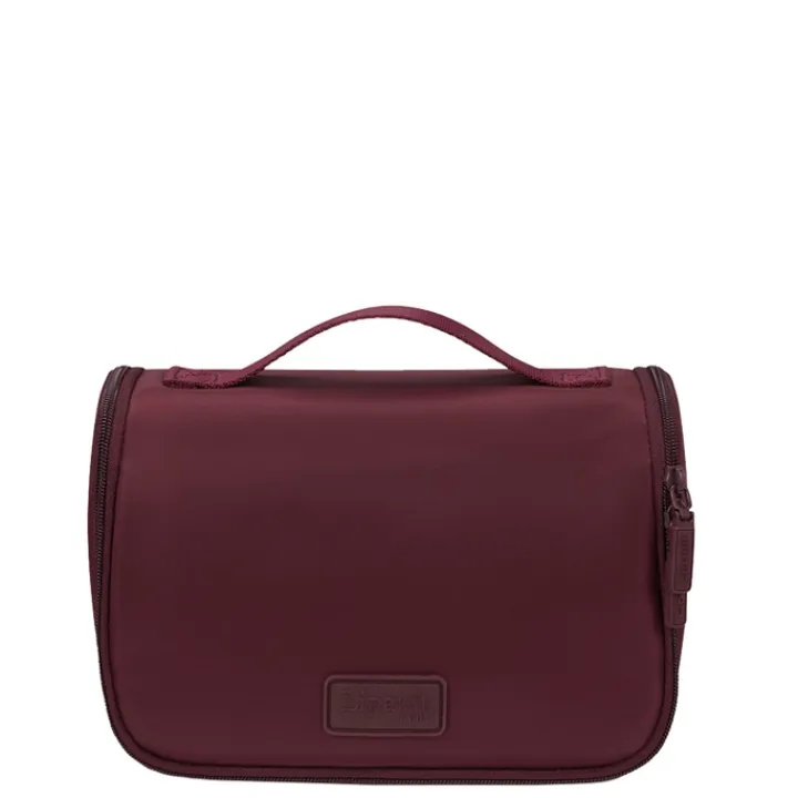 Toilettassen>Lipault Plume Accessoires Hanging Toiletry Bag bordeaux