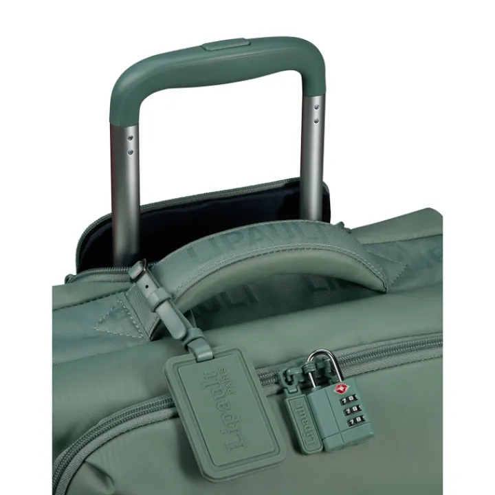 Zachte Koffers|Reiskoffers>Lipault Plume Long Trip dry sage