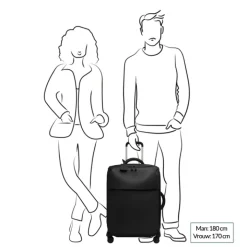 Reiskoffers|Zachte Koffers>Lipault Plume Medium Trip khaki