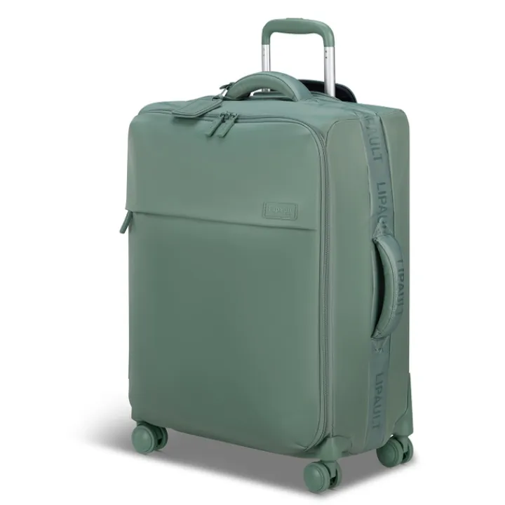 Reiskoffers|Zachte Koffers>Lipault Plume Medium Trip dry sage