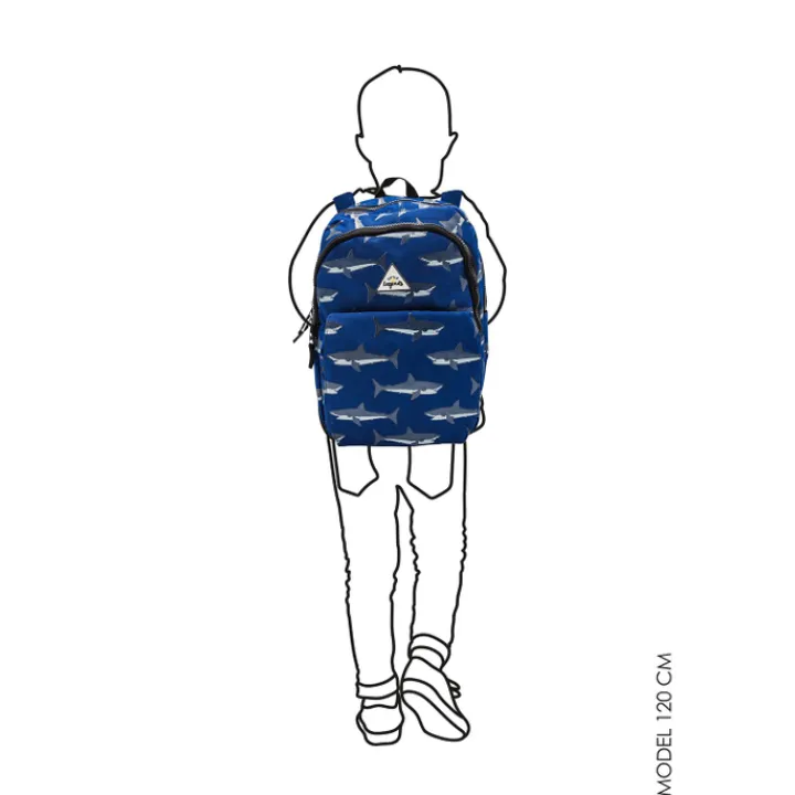 Peuter Rugzakken|Kinderrugzakken>Little Legends Backpack L shark mouth
