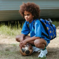 Kleine Rugzakken|Peuter Rugzakken>Little Legends Backpack L popcorn soccer