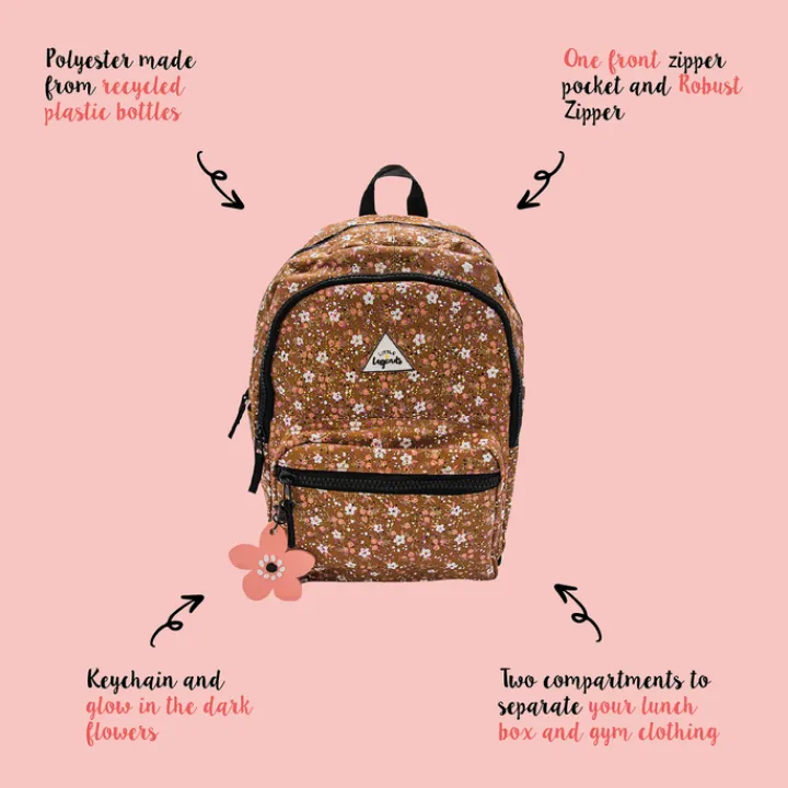Peuter Rugzakken|Kinderrugzakken>Little Legends Backpack L vintage flower