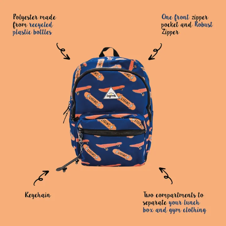 Peuter Rugzakken|Kinderrugzakken>Little Legends Backpack L skateboard