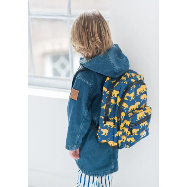 Peuter Rugzakken|Kinderrugzakken>Little Legends Tiger navy blue Backpack L donker blauw