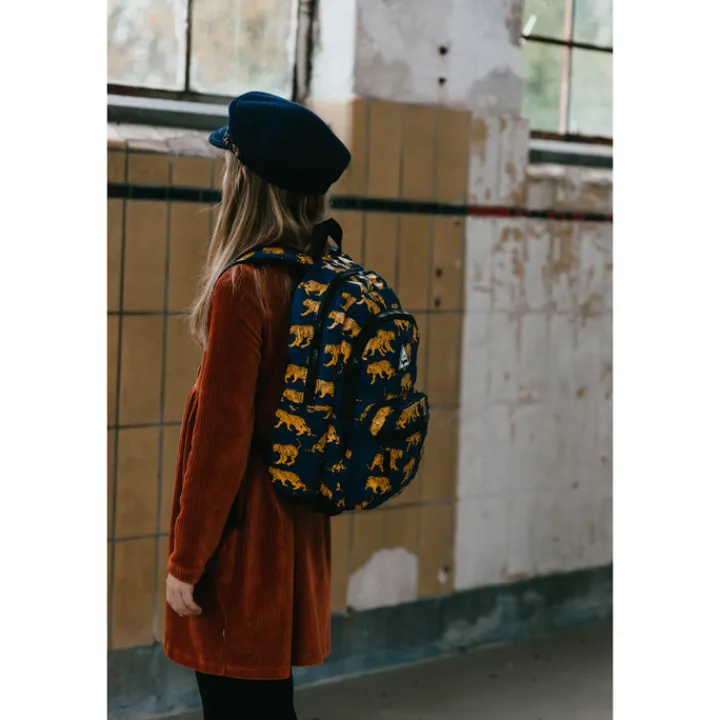 Peuter Rugzakken|Kinderrugzakken>Little Legends Tiger navy blue Backpack L donker blauw
