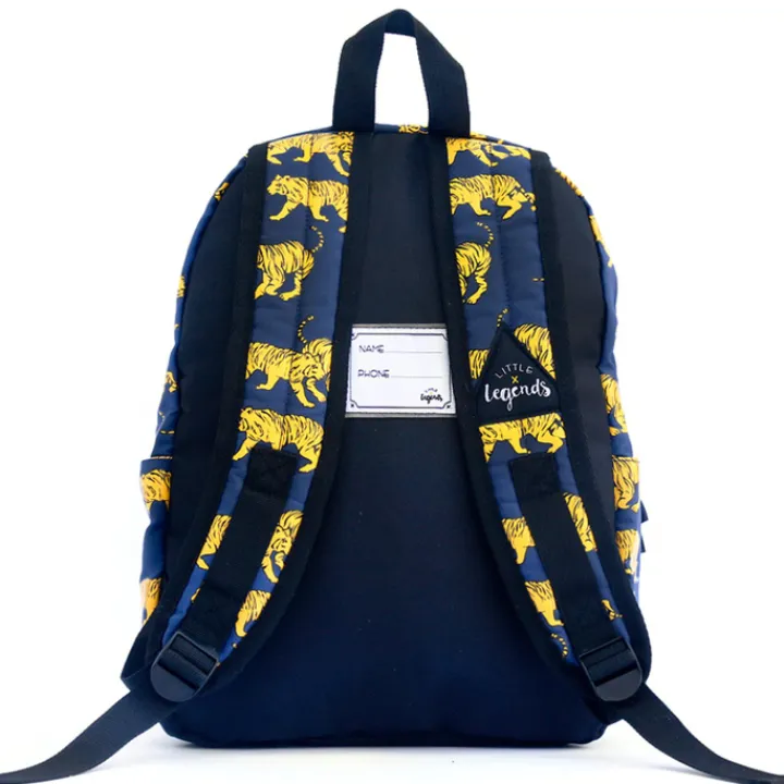 Peuter Rugzakken|Kinderrugzakken>Little Legends Tiger navy blue Backpack L donker blauw