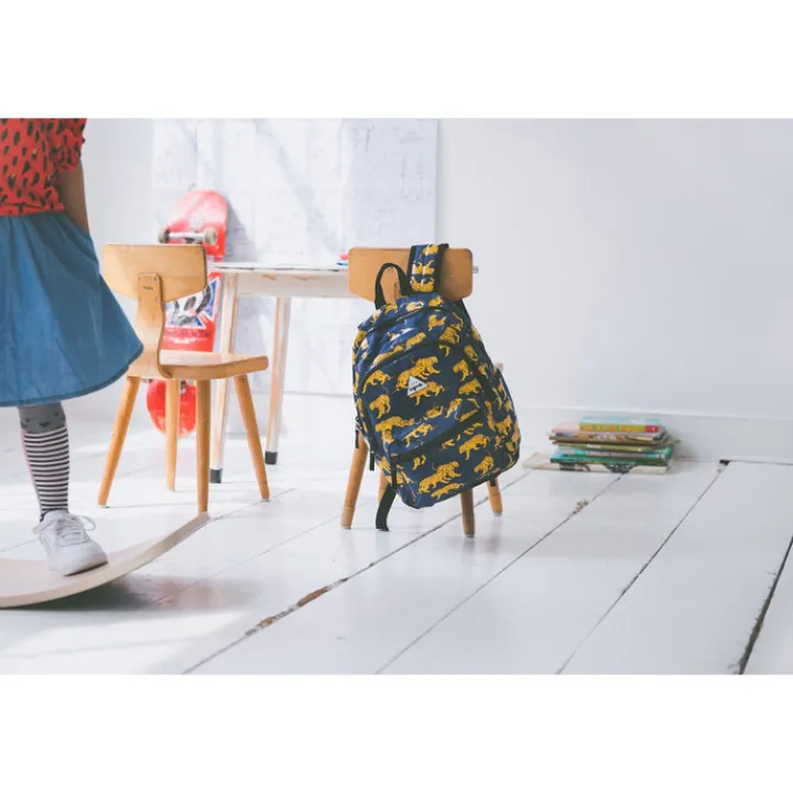 Peuter Rugzakken|Kinderrugzakken>Little Legends Tiger navy blue Backpack L donker blauw