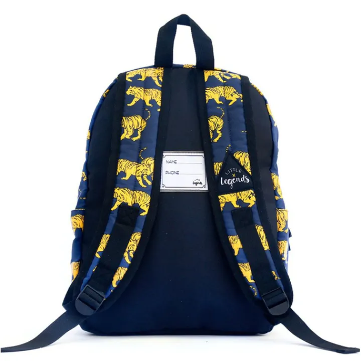 Peuter Rugzakken|Kinderrugzakken>Little Legends Tiger navy blue Backpack L donker blauw