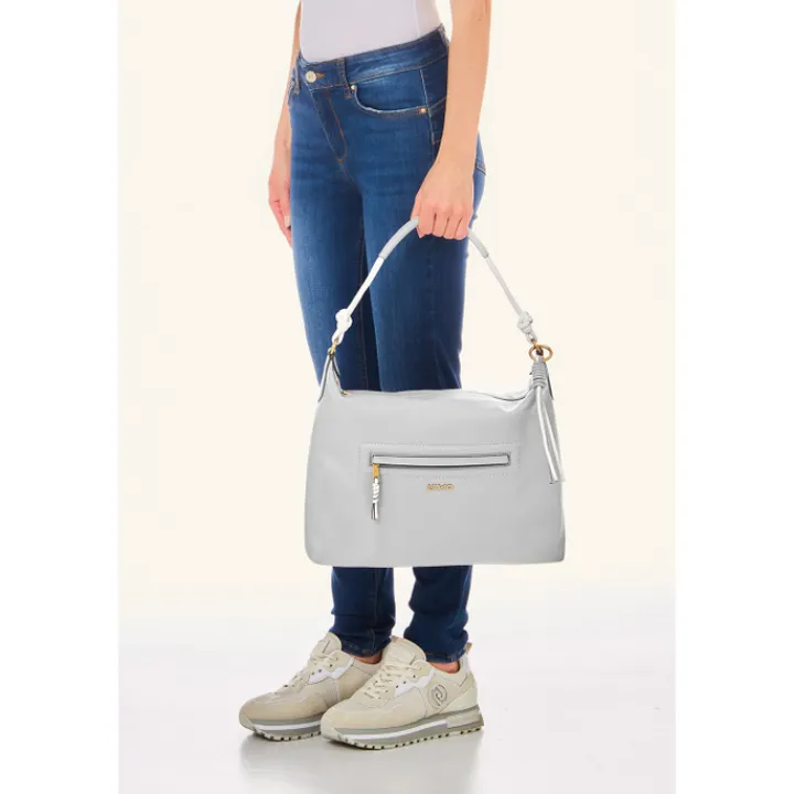 Schoudertassen|Handtassen>Liu Jo Sanura Hobo Bag white