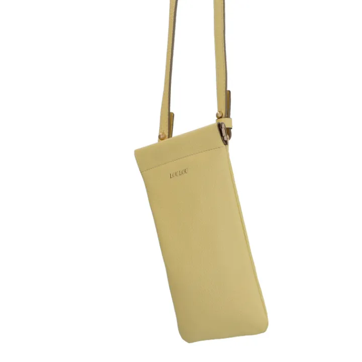 Telefoontasjes|Fashion Tassen>LouLou Essentiels Mia sorbet yellow
