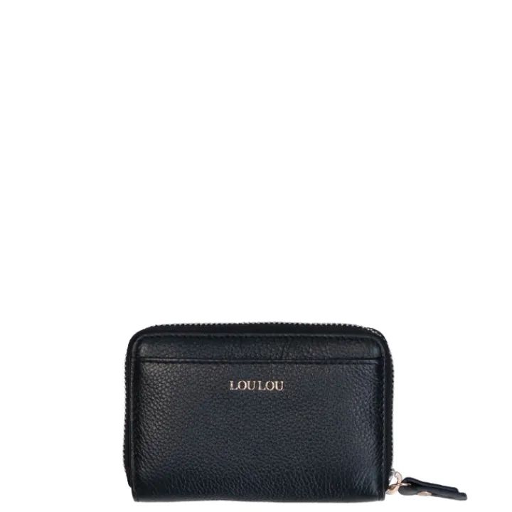 Rfid Portemonnees|Kleine Portemonnees>LouLou Essentiels Petite Emilie black