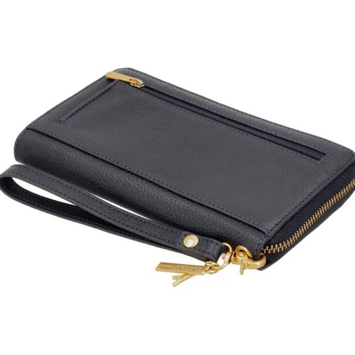 Rfid Portemonnees|Grote Portemonnees>LouLou Essentiels SLB blue