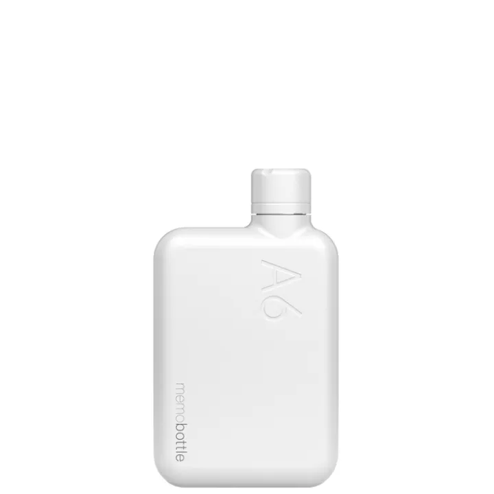 Thermosflessen>Memobottle A6 Bottle Stainless Steel 500ml white