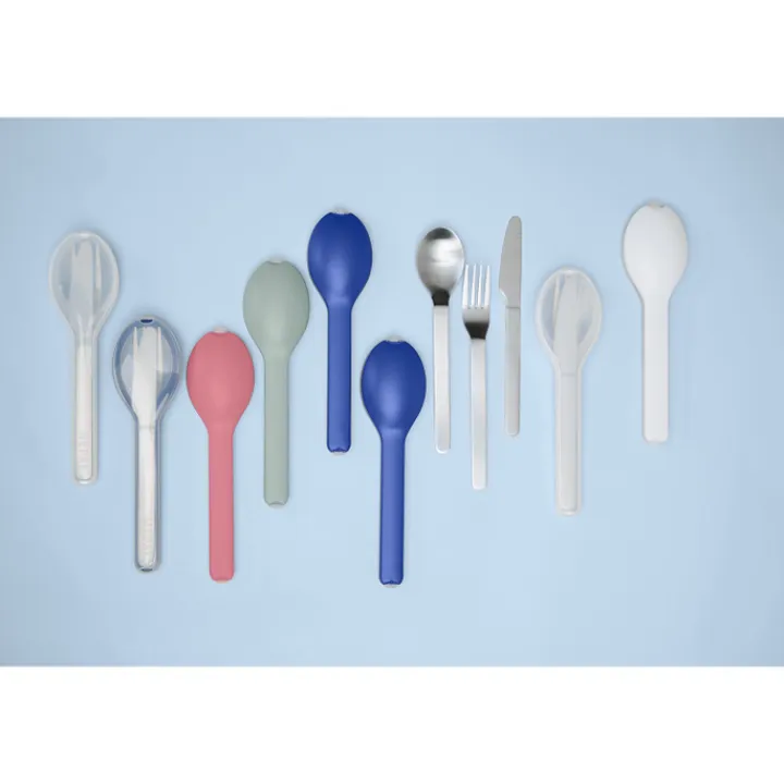Lunchboxen>Mepal Ellipse Cutlery 3-Pieces nordic sage