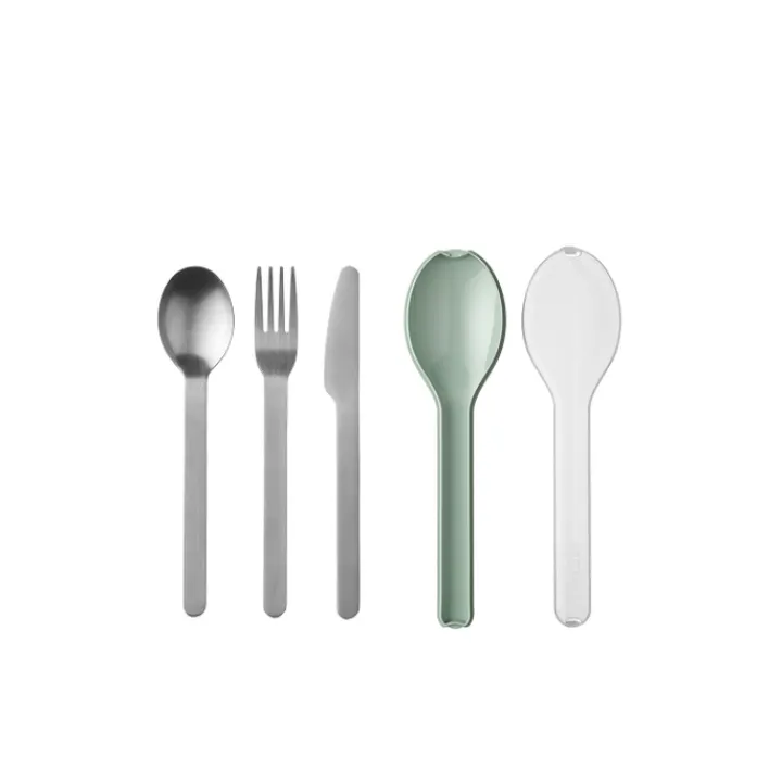 Lunchboxen>Mepal Ellipse Cutlery 3-Pieces nordic sage