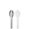 Lunchboxen>Mepal Ellipse Cutlery 3-Pieces nordic blue