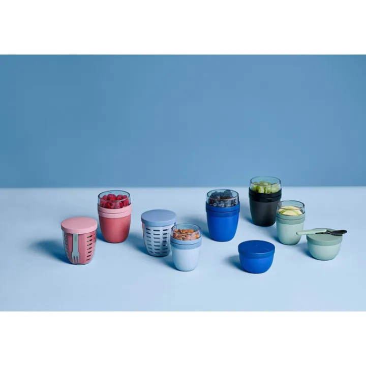 Lunchboxen>Mepal Ellipse Fruit & Veggie Pot vivid mauve