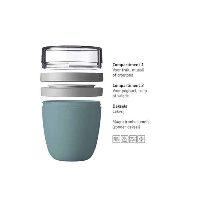 Lunchboxen>Mepal Ellipse Lunch Pot Mini nordic blue
