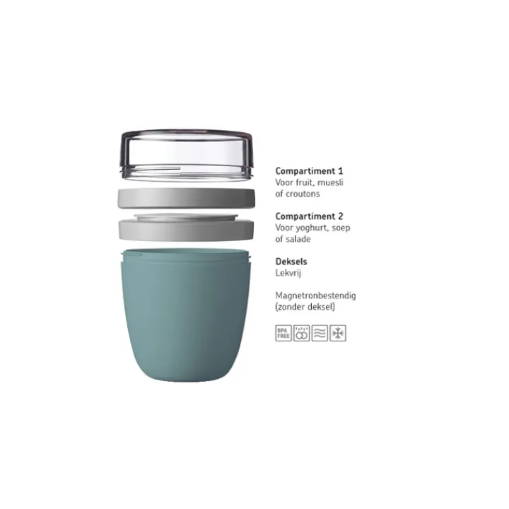 Lunchboxen>Mepal Ellipse Lunch Pot nordic sage