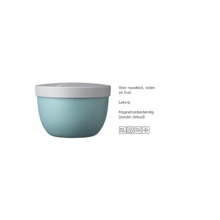 Lunchboxen>Mepal Ellipse Snack Pot 350 ml nordic sage