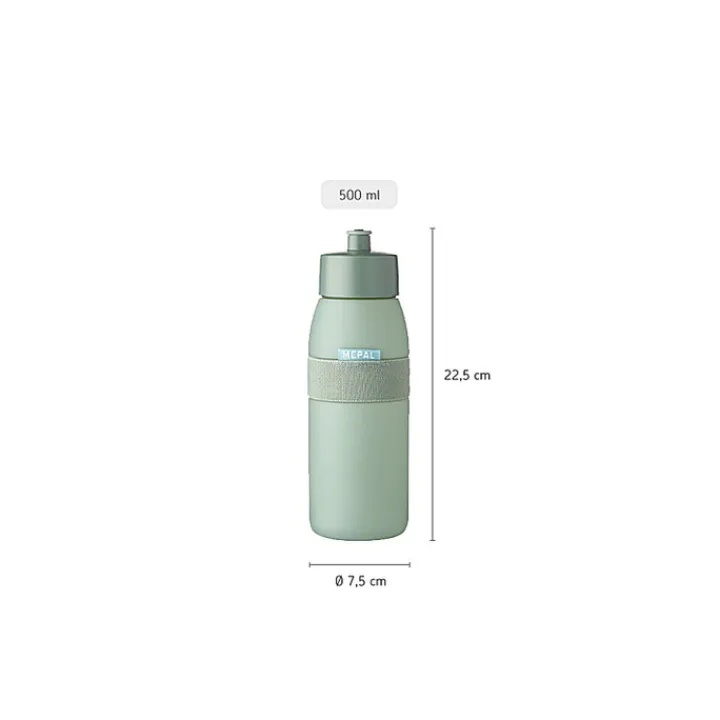 Waterflessen>Mepal Ellipse Sportbidon 500 ML vivid mauve