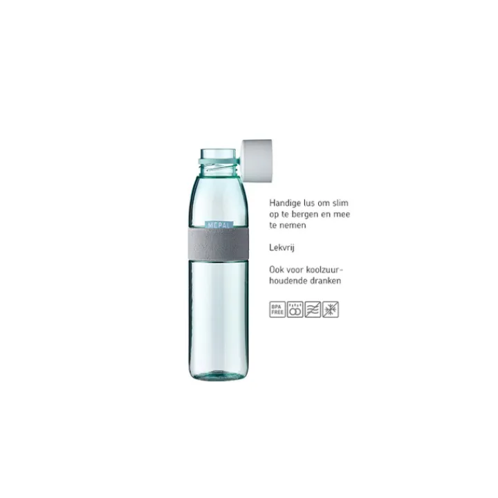 Waterflessen>Mepal Ellipse Water Bottle 500 ml black