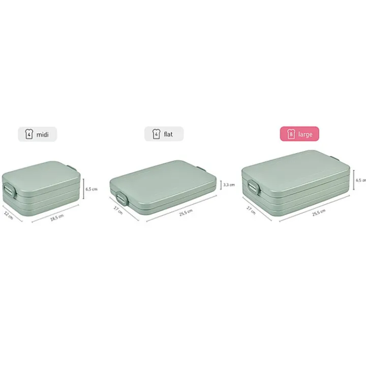 Lunchboxen>Mepal Take a Break Lunchbox Large vivid mauve