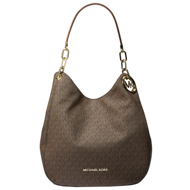Schoudertassen|Fashion Tassen>Michael Kors Lillie LG Chain Shoulderbag brn/acorn