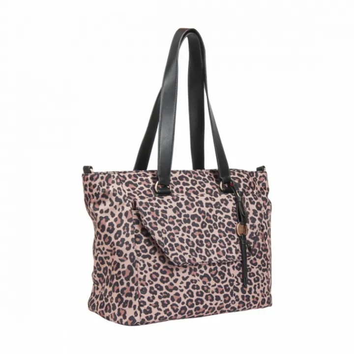 Shoppers|Schoudertassen>MOSZ Denise Laptop Shoulderbag 15.6" leopard