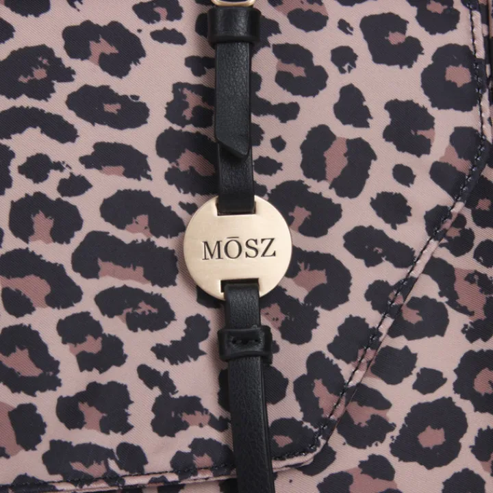 Shoppers|Schoudertassen>MOSZ Denise Laptop Shoulderbag 15.6" leopard