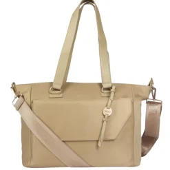 Shoppers|Schoudertassen>MOSZ Denise Laptop Shoulderbag 15.6" cuban sand
