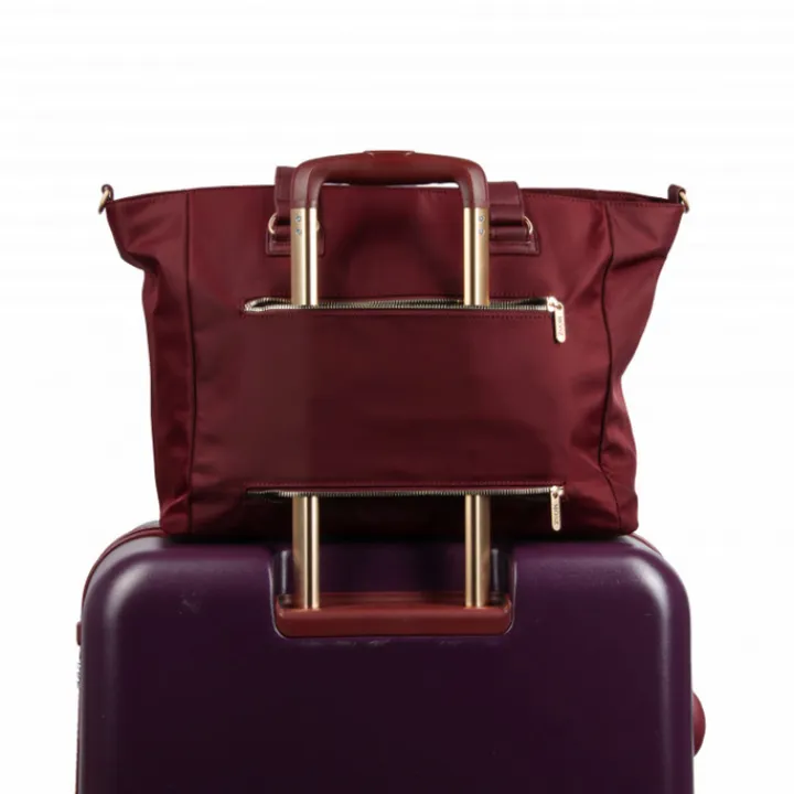 Shoppers|Schoudertassen>MOSZ Denise Laptop Shoulderbag 15.6" aubergine