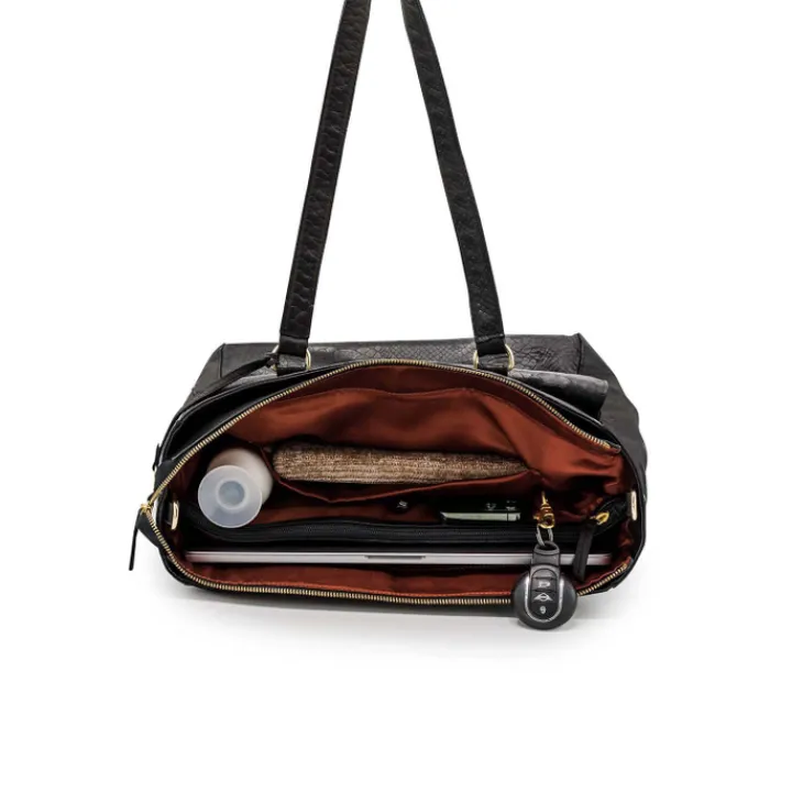 15.6 Inch Laptoptassen|Laptop Schoudertassen>MOSZ Denise Workbag 15.6" Jungle black