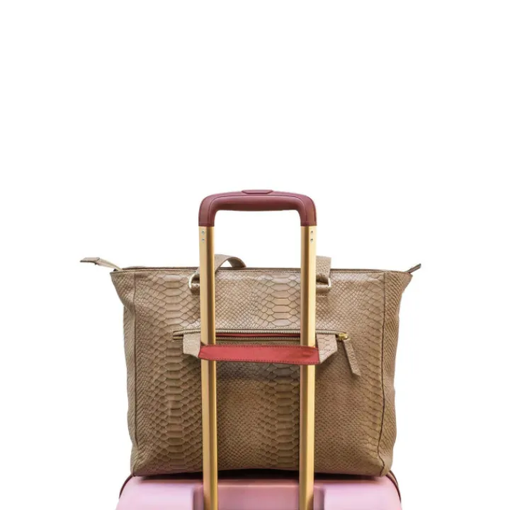 15.6 Inch Laptoptassen|Laptop Schoudertassen>MOSZ Denise Workbag 15.6" Jungle taupe