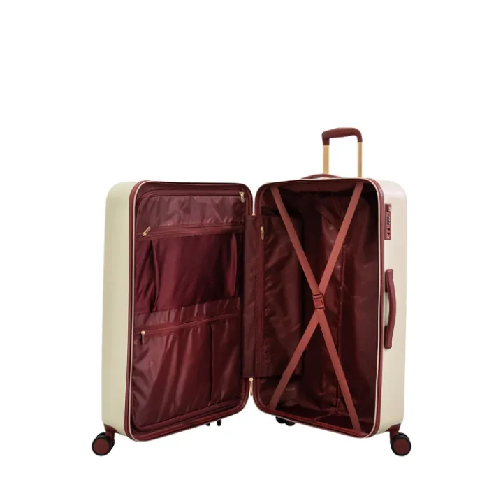 Harde Koffers|Reiskoffers>MOSZ Lauren Trolley 76 marshmallow