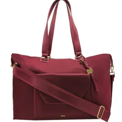 Handbagage Reistassen|Dames Reistassen>MOSZ Sandy Travelbag aubergine