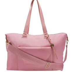 Handbagage Reistassen|Dames Reistassen>MOSZ Sandy Travelbag blush pink