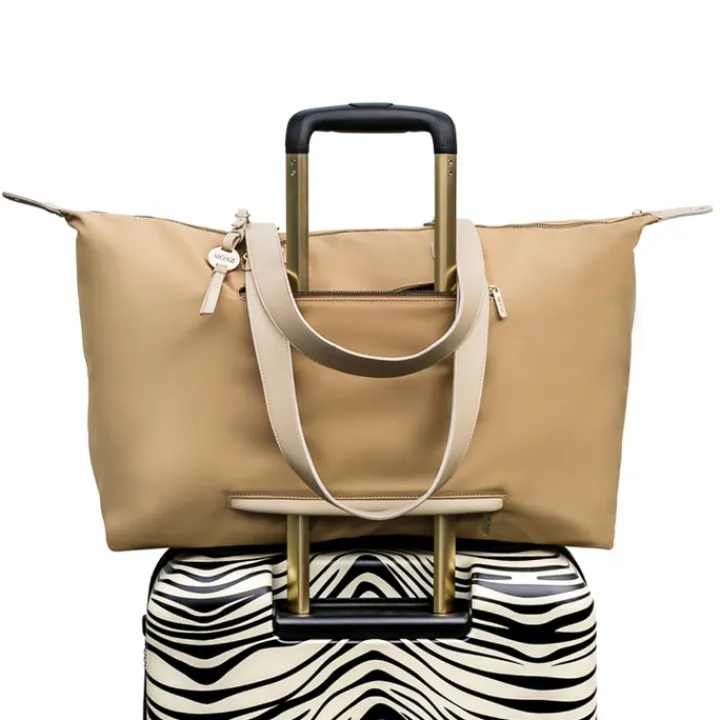 Handbagage Reistassen|Dames Reistassen>MOSZ Sandy Travelbag cuba sand
