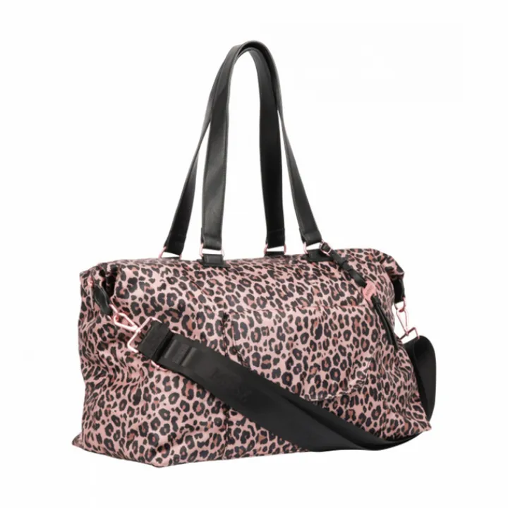 Handbagage Reistassen|Dames Reistassen>MOSZ Sandy Travelbag leopard