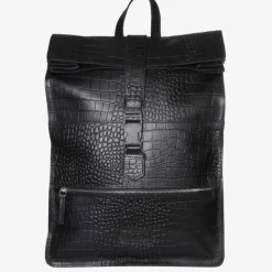 Luiertassen|Damestassen>Mozz Croco Gobi Backpack croco black
