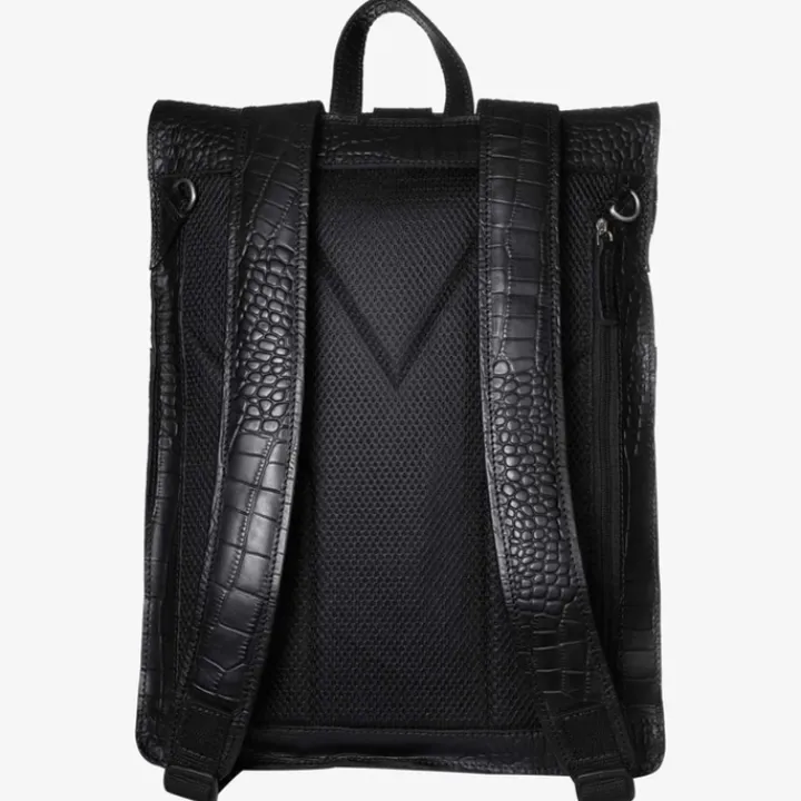 Luiertassen|Damestassen>Mozz Croco Gobi Backpack croco black